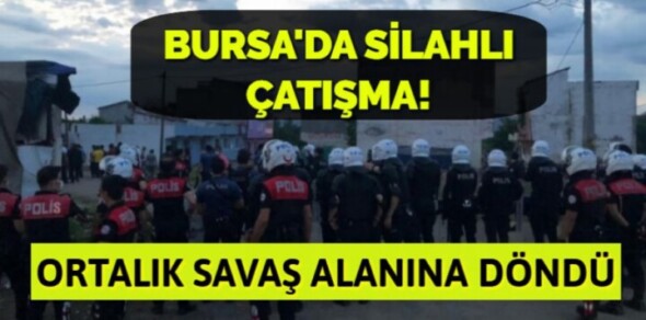 Bursa’da Çatışma! 1 Polis Şehit Oldu