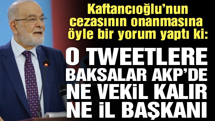 Karamollaoğlu: Yeşil pasaportlu avukatlar Ankara’ya giremiyor
