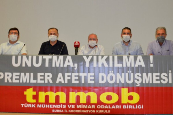 TMMOB Bursa: Daha büyük acılar yaşamamak için depremi unutma, unutturma