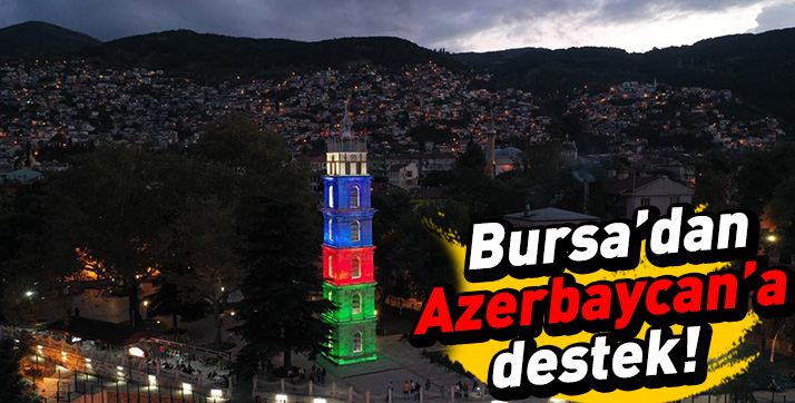 Bursa’dan Azerbaycan destek!