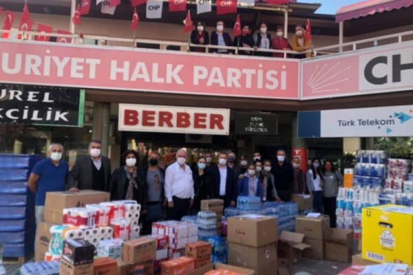 CHP Bursa Nilüfer’den İzmir’e yardım eli uzandı