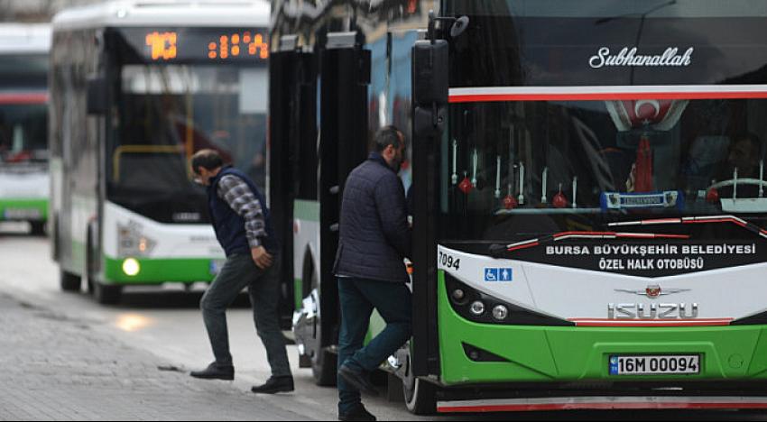 Bursa’da sağlık çalışanları ile otobüs şoförleri arasında gerginlik!