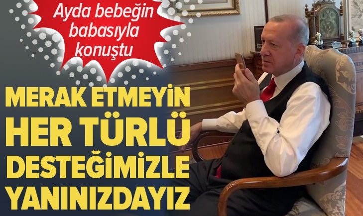 Erdoğan, İzmir depreminde mucize şekilde kurtulan Ayda ile görüştü