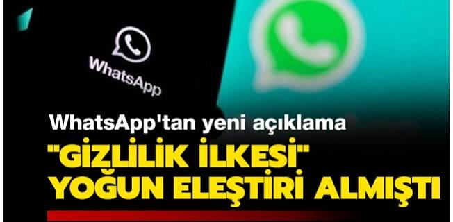 WhatsApp’tan Türkiye açıklaması
