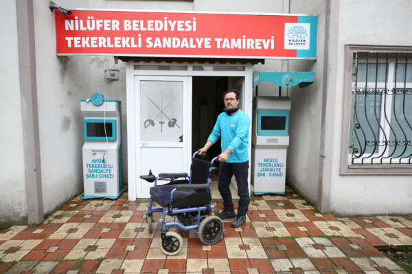 Tekerlekli Sandalye Tamirevi Konak Mahallesi’ne taşındı