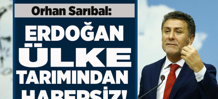 Bursa Milletvekili Sarıbal: İktidar üreticiye yalan söyledi