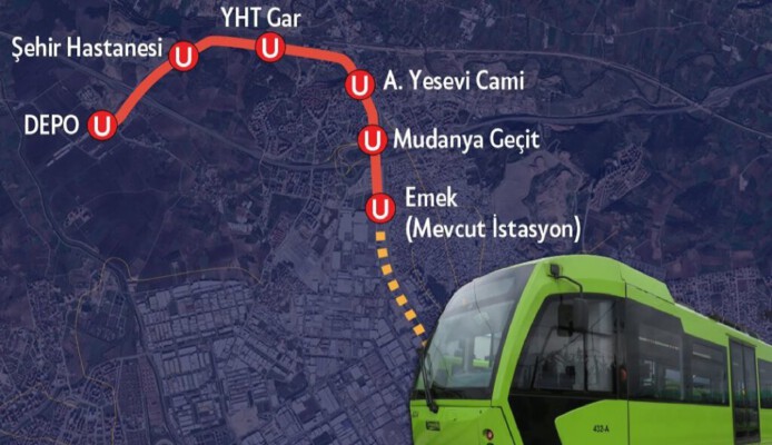 Bursa’ya yeni metro hattı! Şehir hastanesine ulaşım kolaylaşacak