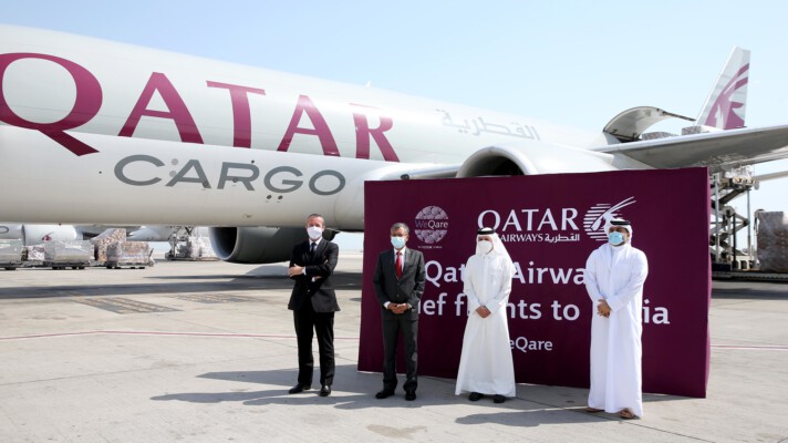 Qatar Airways, COVID-19 ile Mücadele Kapsamında Hindistan’a Yardım Eli Uzattı