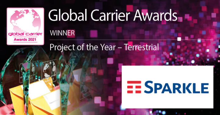 Sparkle, Global Carrier Ödülleri’nde Yılın Projesi Ödülünü Aldı