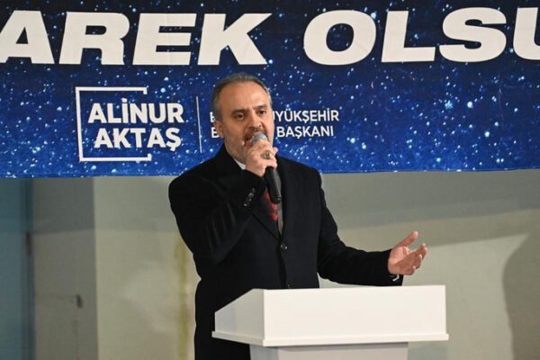 Alinur Aktaş açıkladı…Bursa’ya müjde!