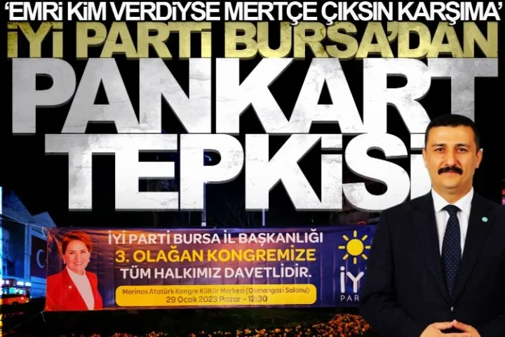 BU EMRİ KİM VERDİYSE, MERTÇE ÇIKSIN KARŞIMA!