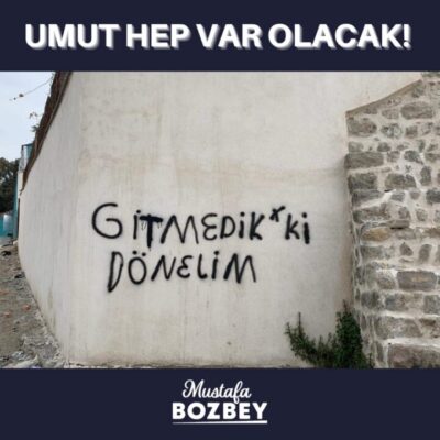 Bozbey; 6 Şubat’ı milat yapmak zorundayız!
