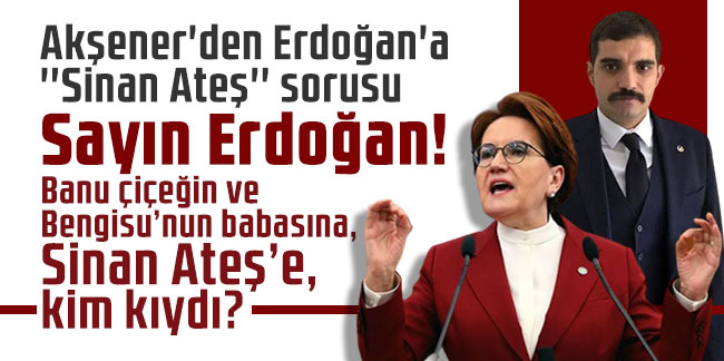 Sinan Ateş’e, kim kıydı? Katiller, nerede saklanıyor? Saklanmalarına, kim izin veriyor?