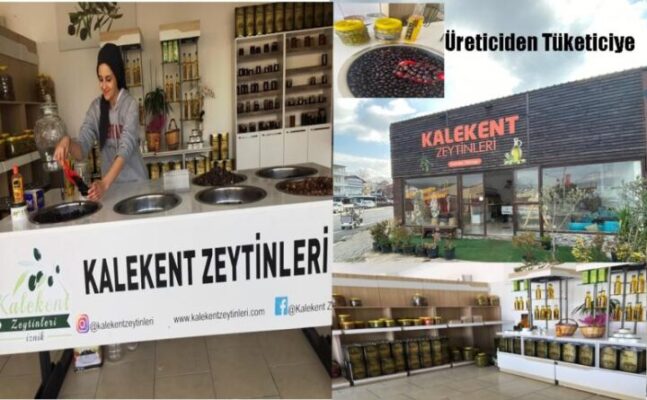 KALEKENT ZEYTİNLERİ ÜRETİYOR!