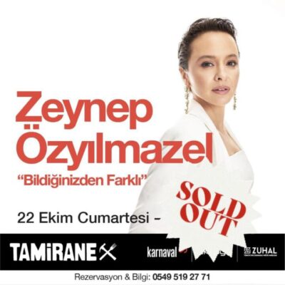 Cengiz Çevik ve Zeynep Özyılmazel’i Tamirane Akasya sahnesinde ağırlıyor