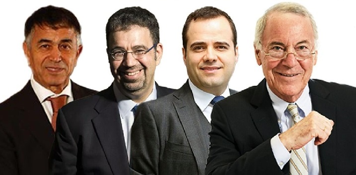“Yakın Gelecekte Dünya ve Türkiye” panelinin konukları Daron Acemoğu ve Steve Hanke
