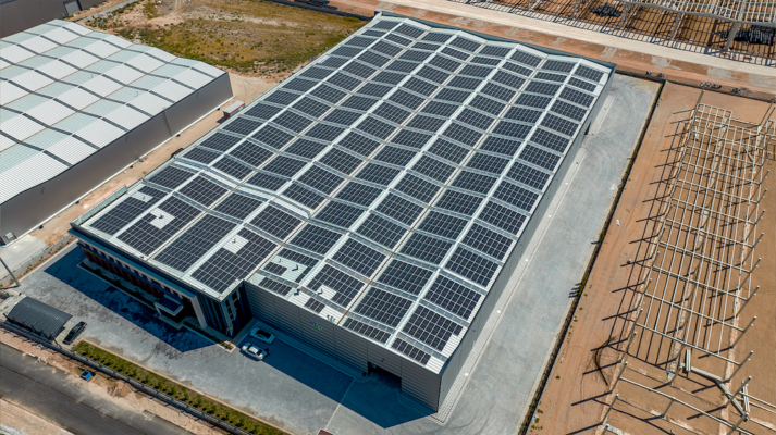 CW Enerji panelleri ile bir firma daha kendi enerjisini üretmeye başladı