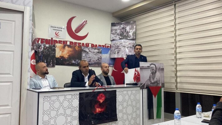 Yeniden Refah Partisi Kestel’den Filistin Açıklaması…