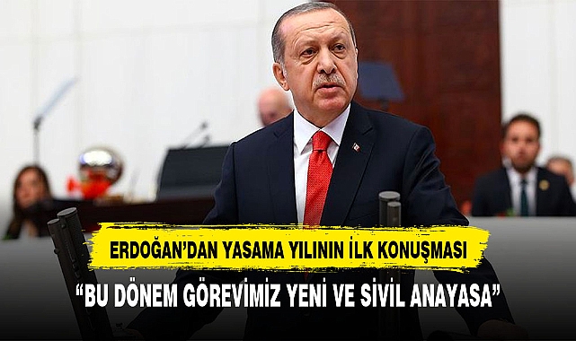 Erdoğan’dan yeni anayasa vurgusu