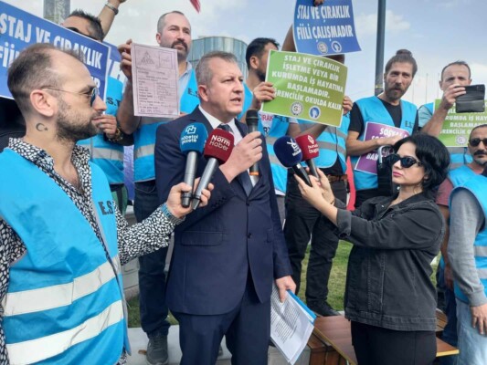 Staj ve Çırak Mağdurları Kent Meydanı’nda