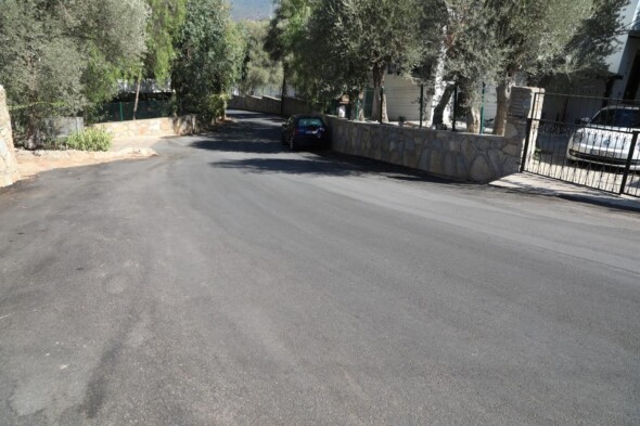Belediye Yol Yapım Çalışmaları Bir Yılda 140 Bin Ton Asfalt Serimi