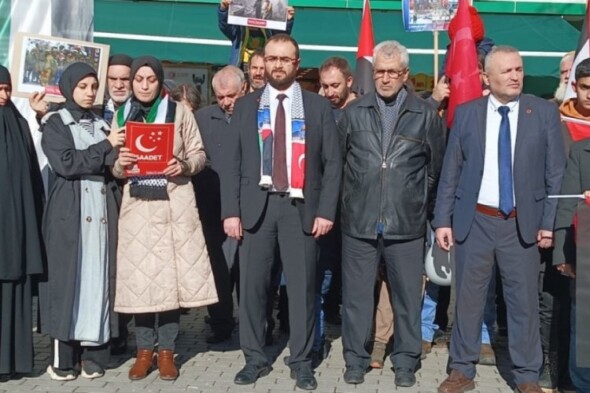 Saadet Yıldırım Kadın Gençlik Başkanı Emine Talakoğlu: BM Dünya İnsan Hakları Günü Bildirgesi çökmüştür.