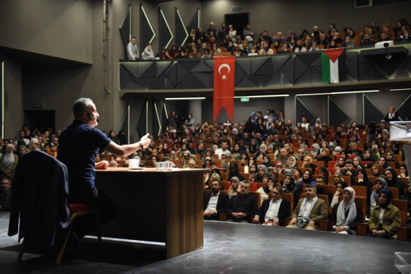 YILDIRIM’DA ‘KUDÜS BİZİM NEYİMİZ OLUR’ SÖYLEŞİSİ