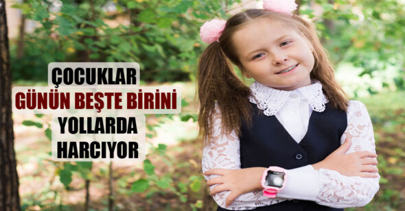 Çocuklar günün beşte birini yollarda harcıyor