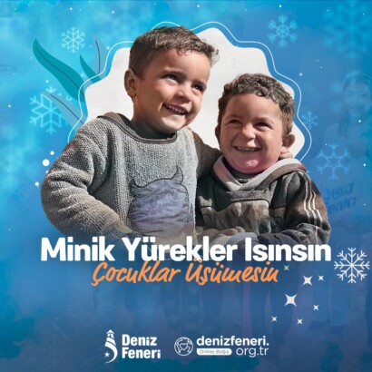 Çocuklar Üşümesin… Minik Yürekleri Deniz Feneri Isıtıyor…