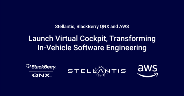 Stellantis, BlackBerry ve AWS Türünün İlk Örneği Olan Sanal Kokpit Platformunu Tanıttı!
