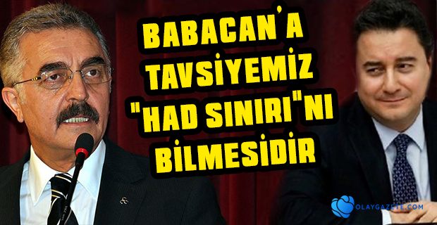 Büyükataman’dan Babacan’a tepki: Türkiye karşıtı emperyalist şebekelerin piyonu!