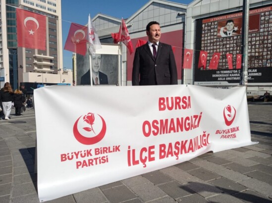BBP Osmangazi; “Gazeteciler Bursa’nın Vicdanıdır! İlçemizi Yaşanabilir Bir Noktaya Getirmek İstiyoruz!”
