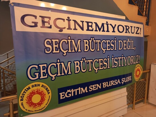 Eğitim Sen 29. Mücadele Yılını Bursa’da Kutladı!