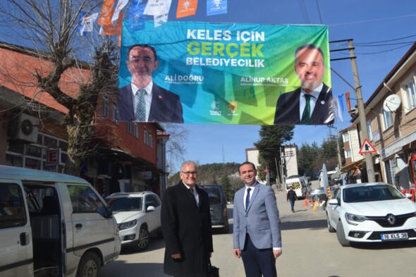 ALİ DOĞRU; “BURSA GENELİNDE BİRİNCİ İLÇE OLMAK İSTİYORUZ”..!!