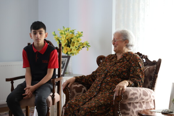 Yıldırım MTAL Öğrencilerinden Hayırsever Nurten Gültekin’e Vefa Ziyareti