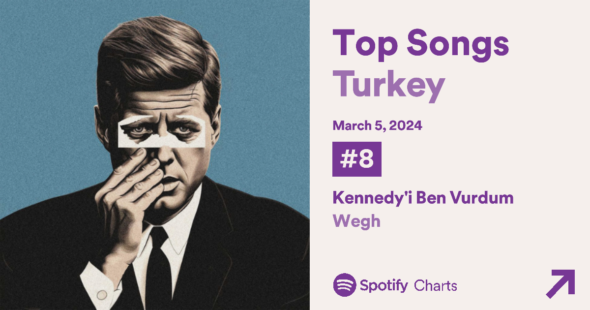 Wegh’in Yeni Şarkısı “Kennedy’i Ben Vurdum” Zirvede!