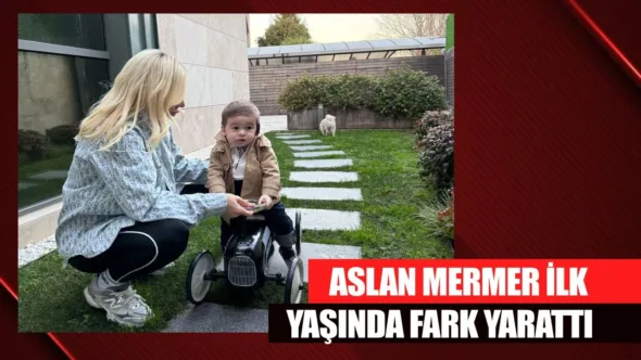 ASLAN MERMER BİR YAŞINDA