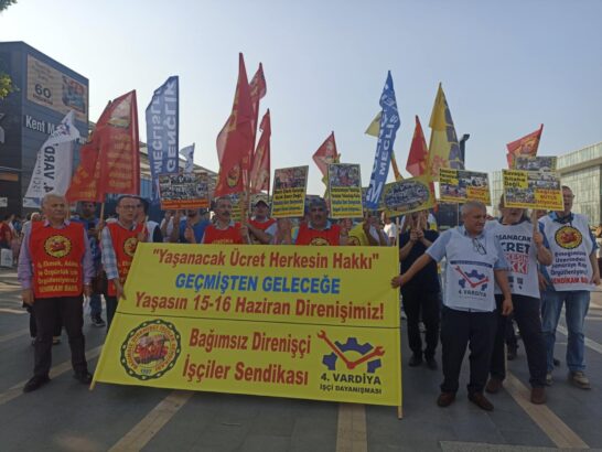 BADİS SENDİKASI 15-16 HAZİRAN DİRENİŞİNİ SELAMLIYOR: “YAŞASIN ÖRGÜTLÜ MÜCADELEMİZ!”