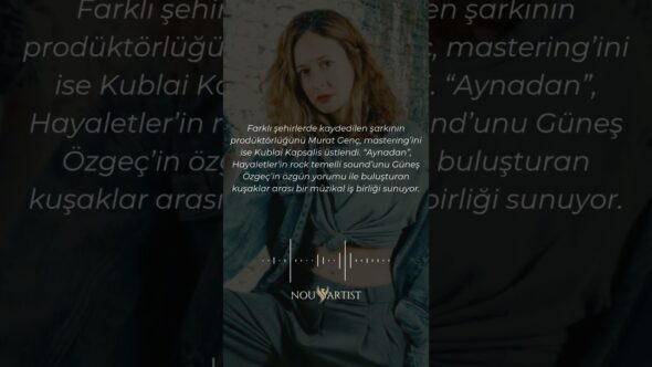 Hayaletler ve Güneş Özgeç’ten ortak çalışma: “Aynadan”