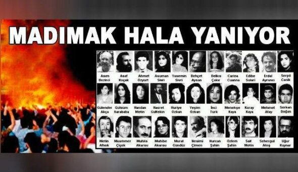 SİVAS KATLİAM ACISI AYNI ZAMANDA UTANCIMIZDIR. ÜLKEMİZDE YAŞATILAN KATLİAMLARLA YÜZLEŞMEZSEK HER ZAMAN BU ACILARI YAŞARIZ.