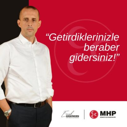 MHP Gemlik İlçe Başkanı Ervah Keskinden’den Tokat Gibi Açıklama: “Getirdiklerinizle Beraber Gidersiniz!”