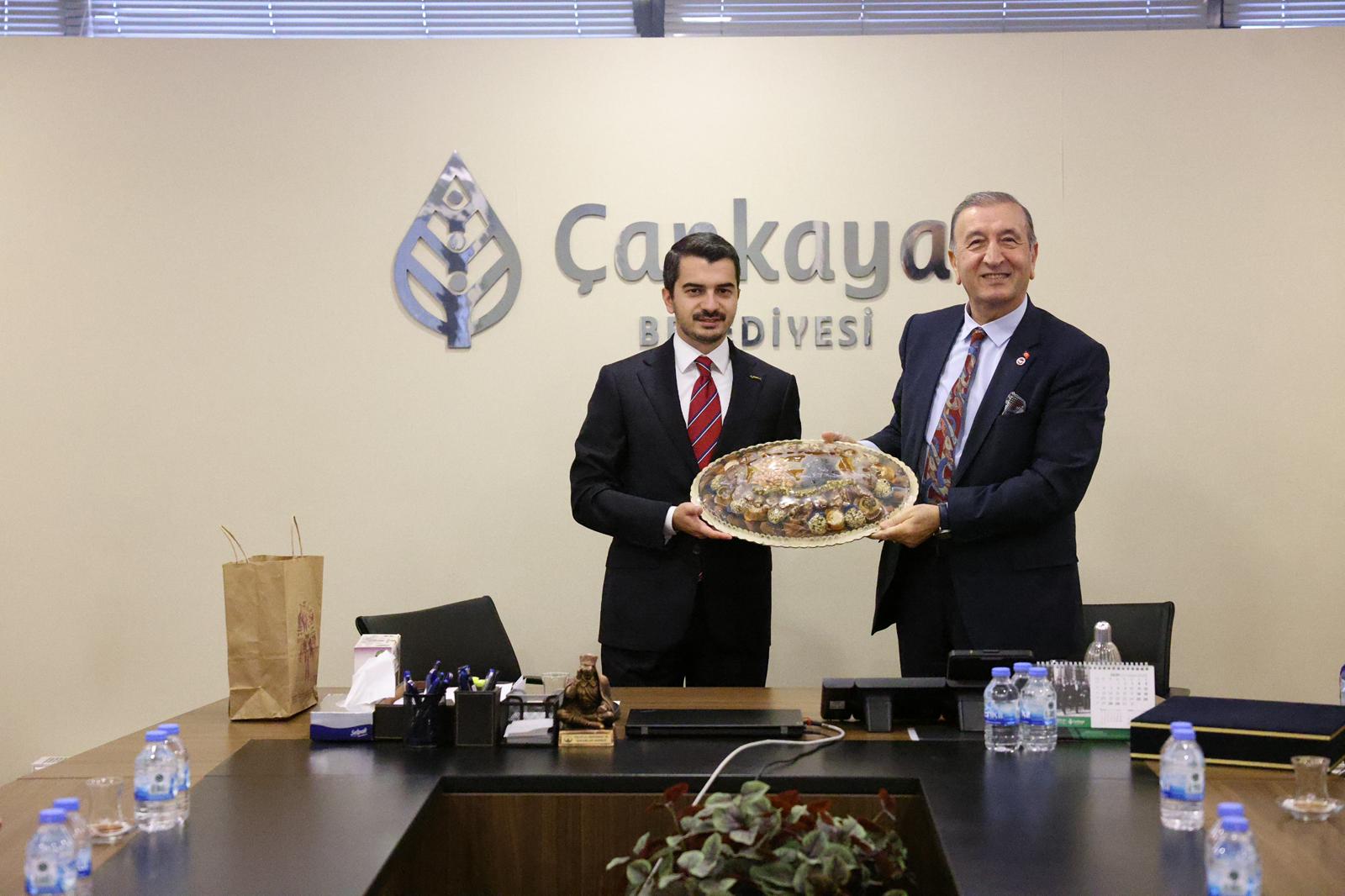 Çankaya Belediye Başkanı Hüseyin Can Güner’den ABP Heyetine Anlamlı Ev Sahipliği