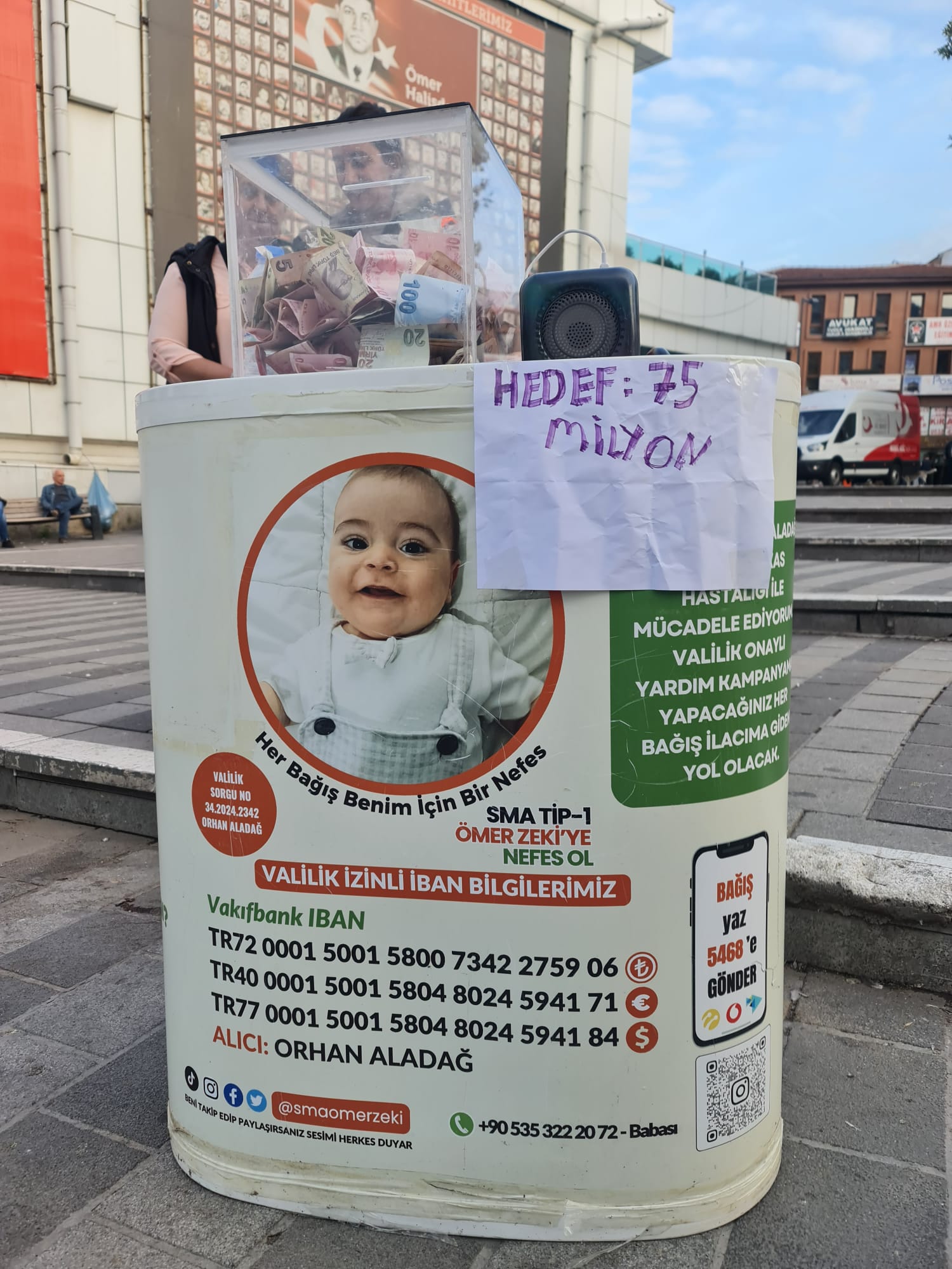 Bu fotoğrafı iki gün önce Bursa Şehreküstü Meydanı’nda çektim.