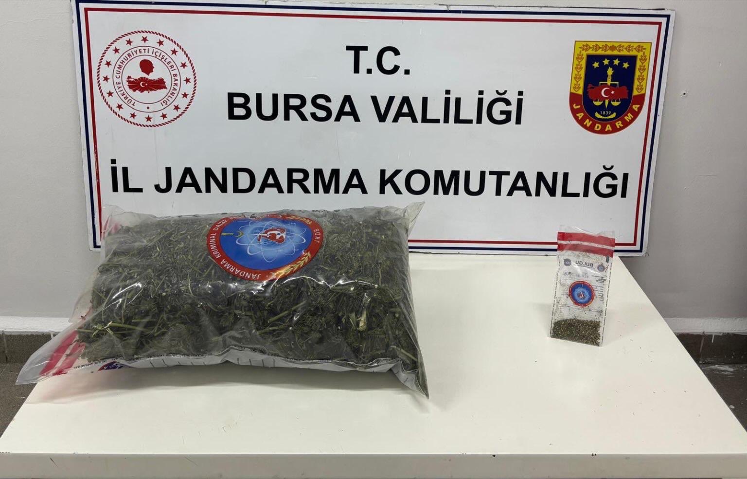 İnegöl Bahariye Mahallesi’nde Uyuşturucu Operasyonu
