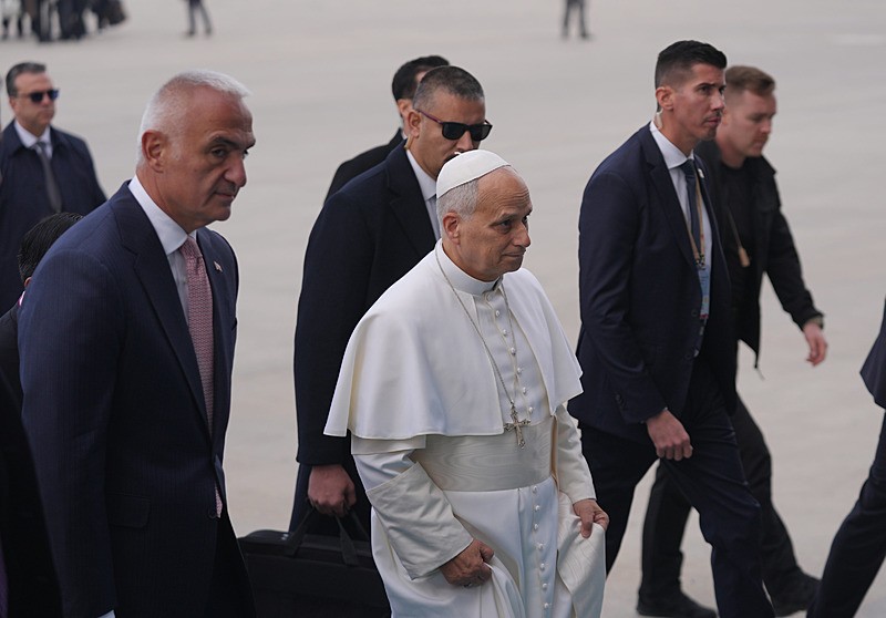 Papa 14. Leo Türkiye’de: Resmî Ziyaretle Ankara’da Karşılandı