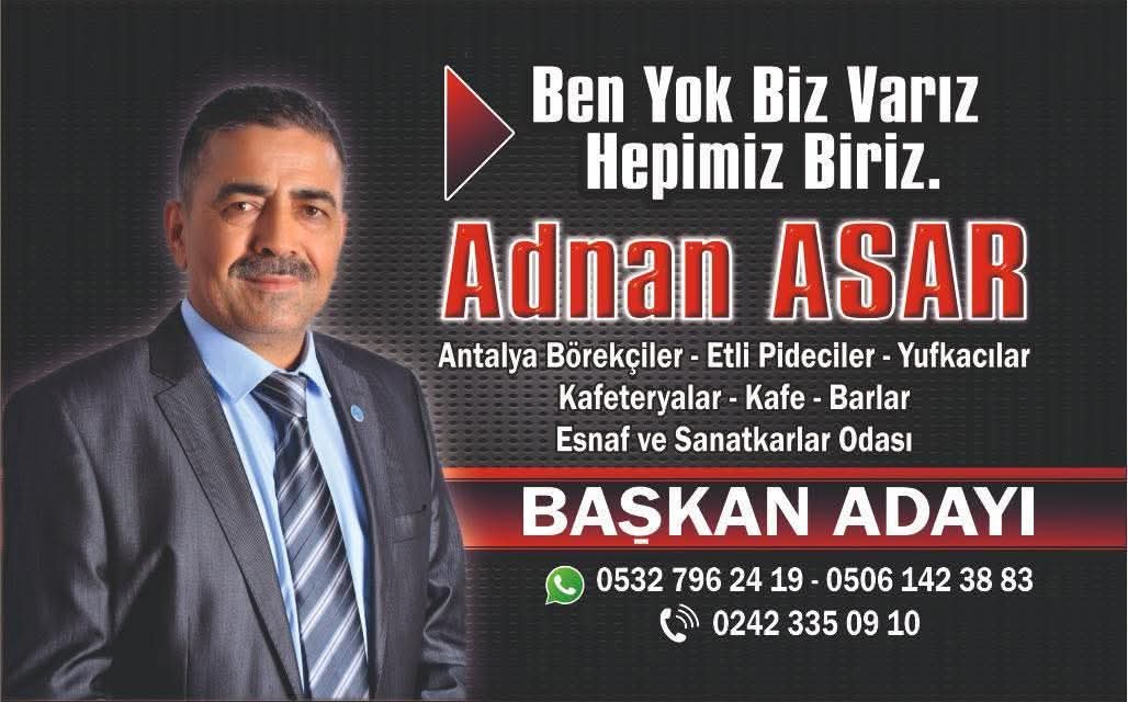 Esnafın İçinden Gelen, Esnafın Sesini Bilen Adam: Adnan Asar!