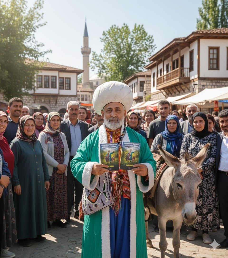 TÜRKİYE’DE BİR İLK: NASREDDİN HOCA İLE KELOĞLAN AYNI ROMANDA BULUŞTU