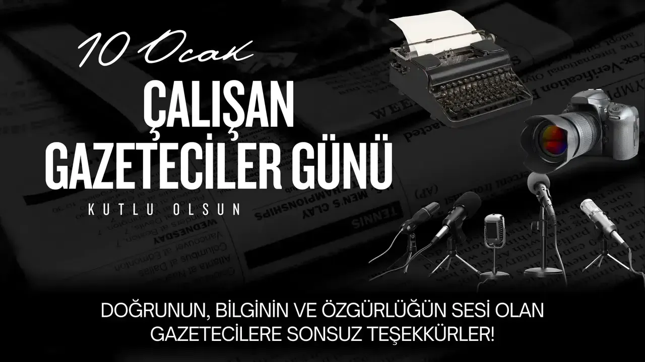 Şair Kenan Sukut’tan 10 Ocak’a Özel Dörtlüklerle Gazeteciler Günü Mesajı