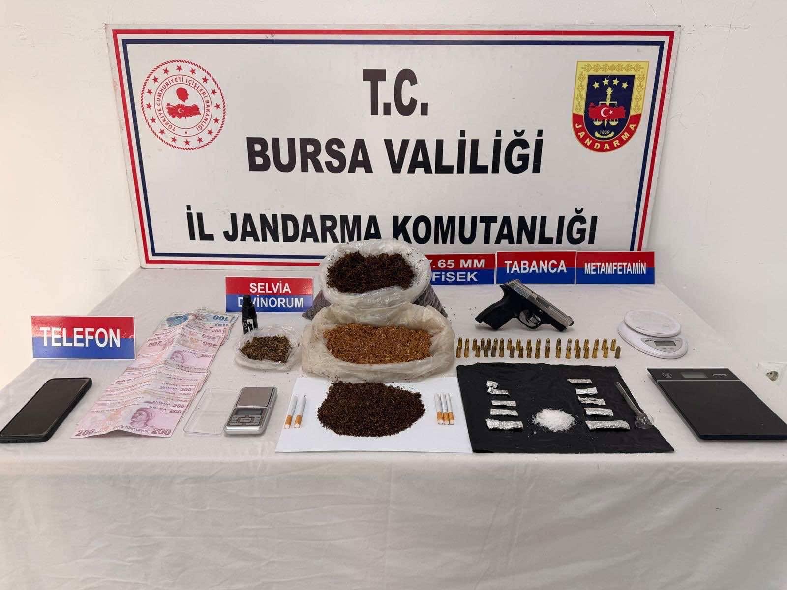 Yıldırım’da Uyuşturucu Operasyonu: Cephanelik Gibi Ev!