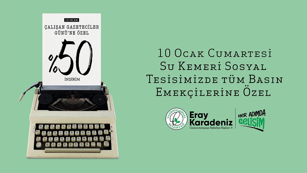 Gaziosmanpaşa Belediyesi’nden Basın Emekçilerine Anlamlı Jest